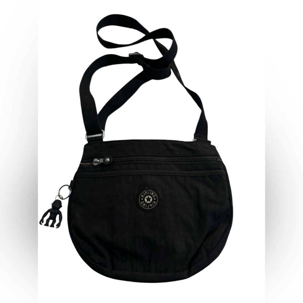 Kipling Emmilou cross body bag. EUC. Black